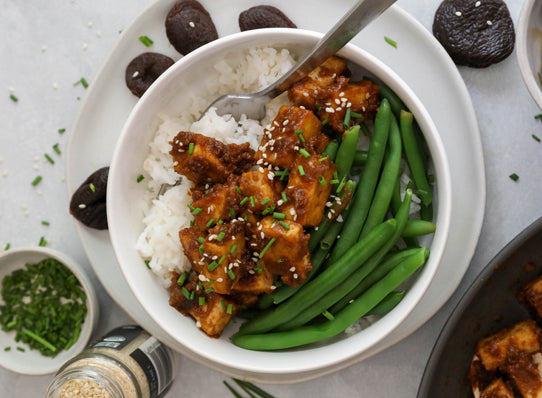 Apricot Ginger Tofu
