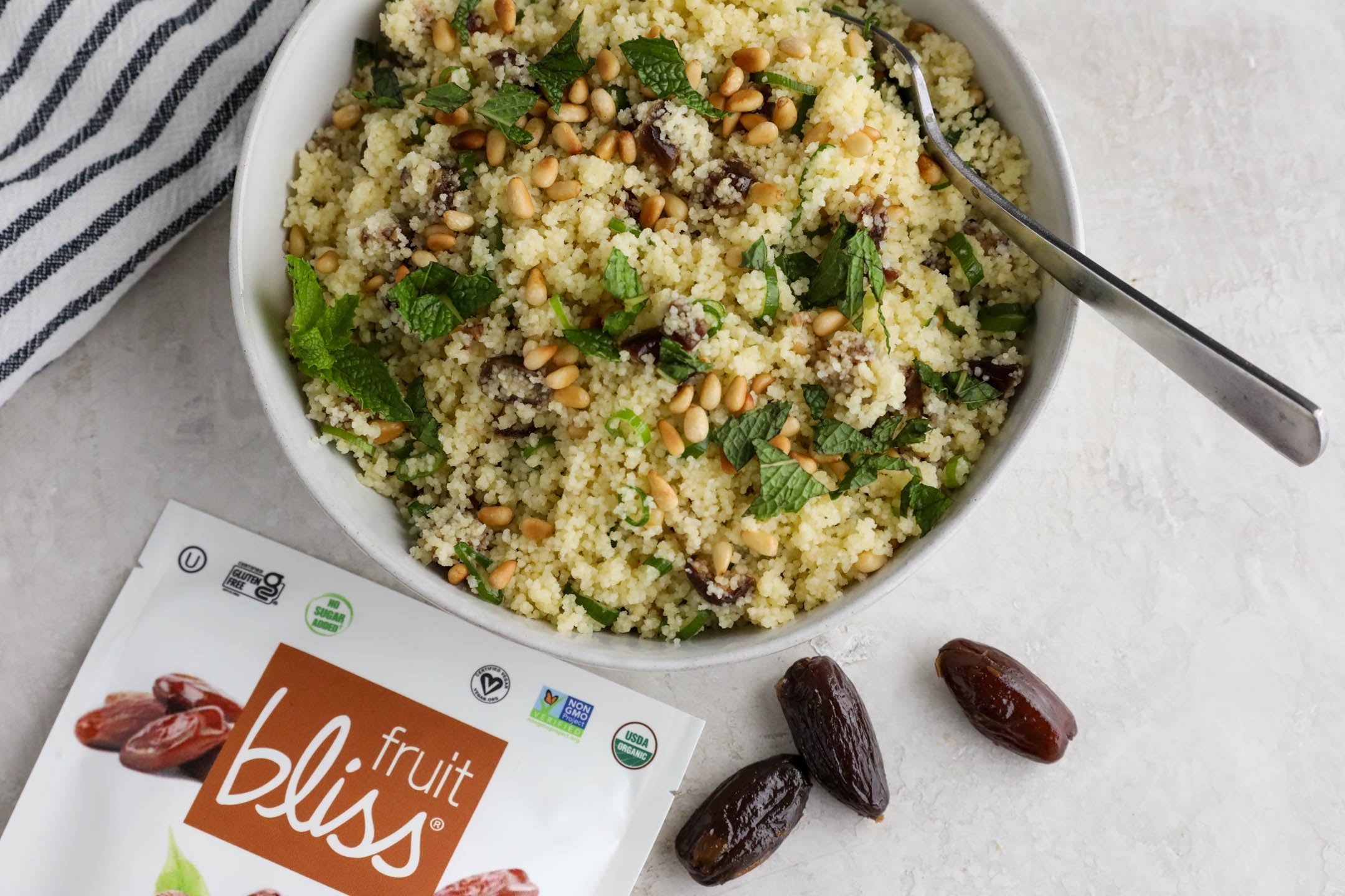 Date and Pine Nut Couscous