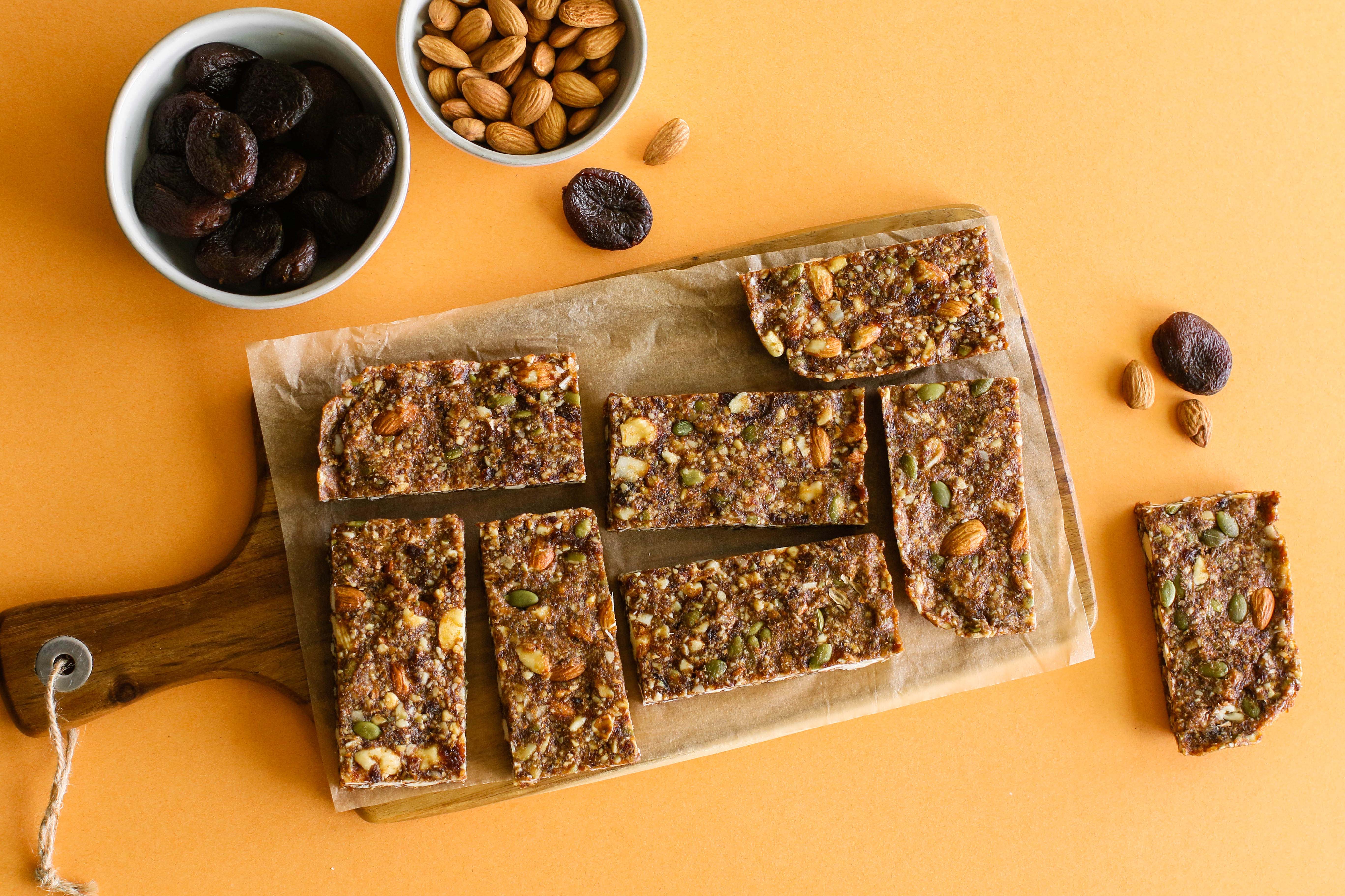 Grain-Free Apricot Almond Bars