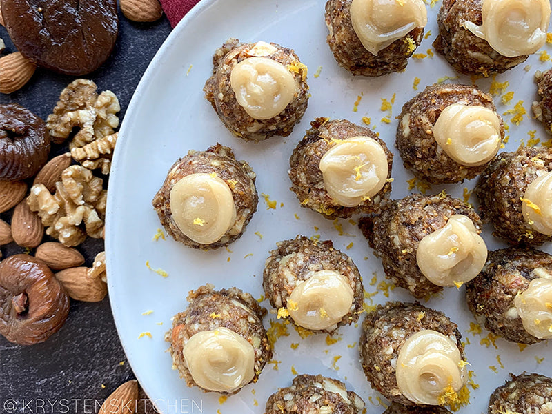 Figgy Pudding Balls (Raw, Vegan &amp; Gluten Free)