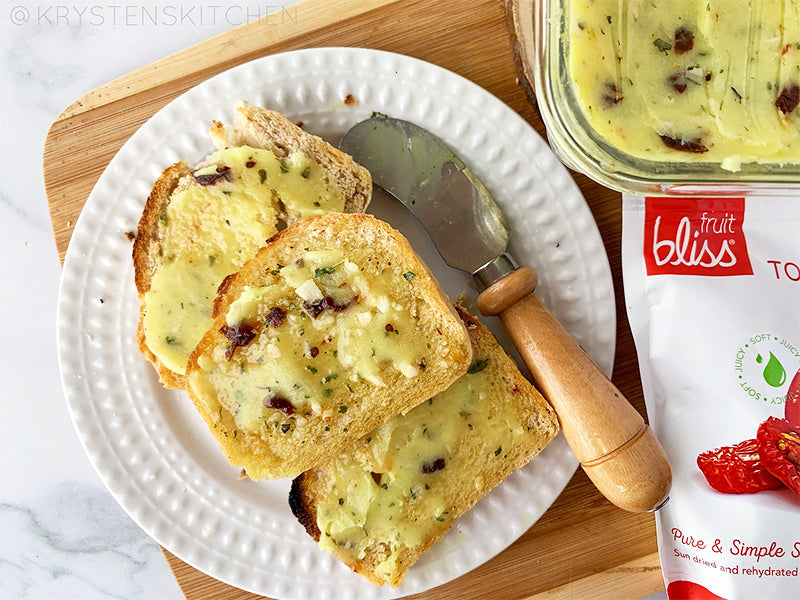 Sun-dried Tomato &amp; Garlic Vegan Butter