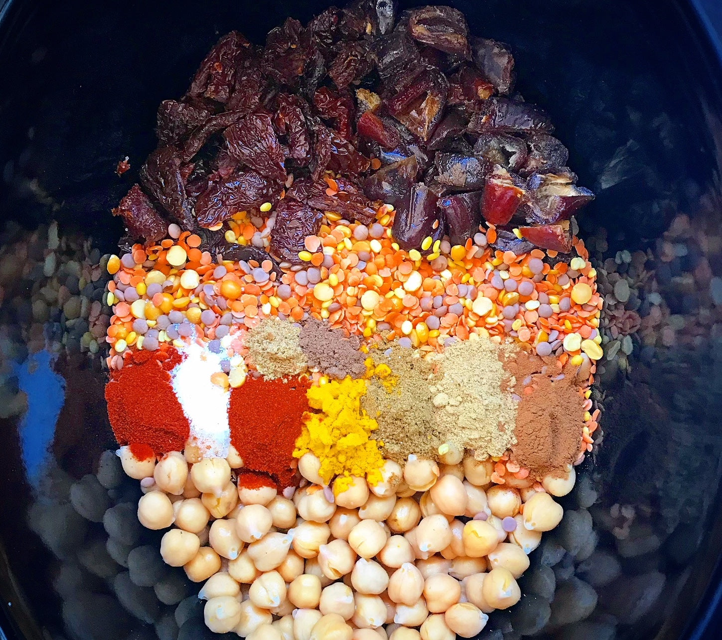 Moroccan Lentil &amp; Chickpea Curry Fit Slow Cooker Queen | Fruit Bliss Dried Fruit Snacks