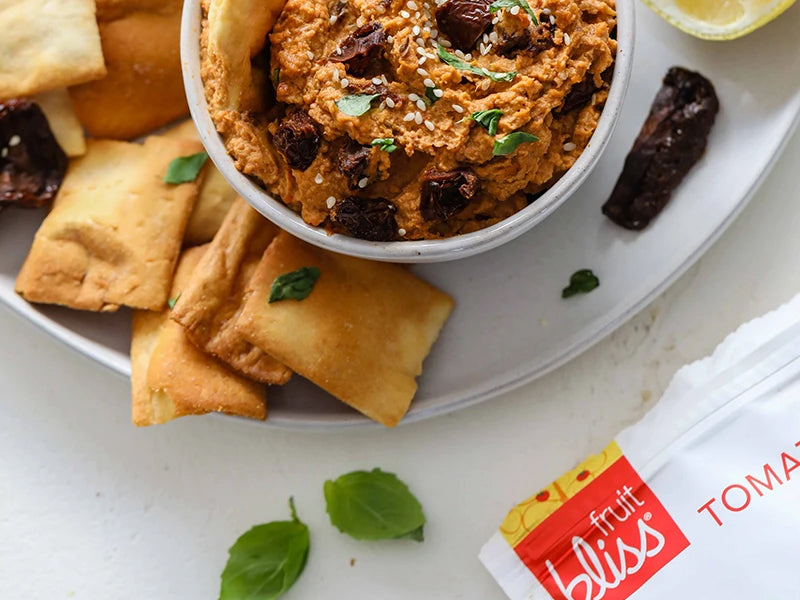 Sun-Dried Tomato &amp; Basil Hummus