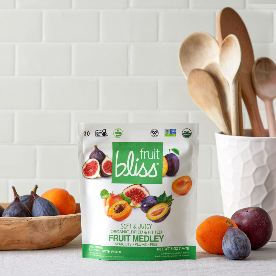 Fruit Bliss Organic Fruit Medley Snacks 5 oz. (Case of 6)