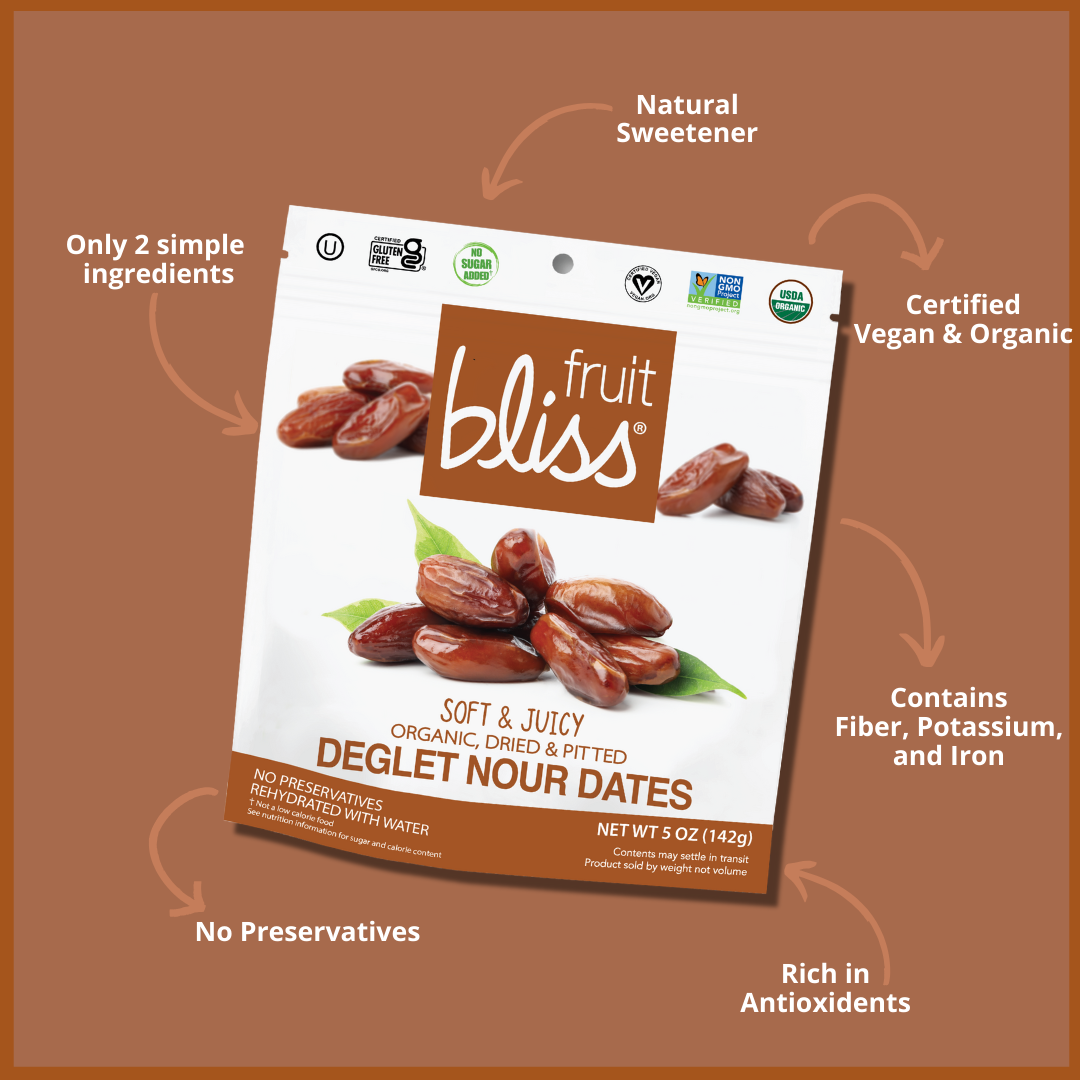 Fruit Bliss Organic Deglet Nour Dates Benefits