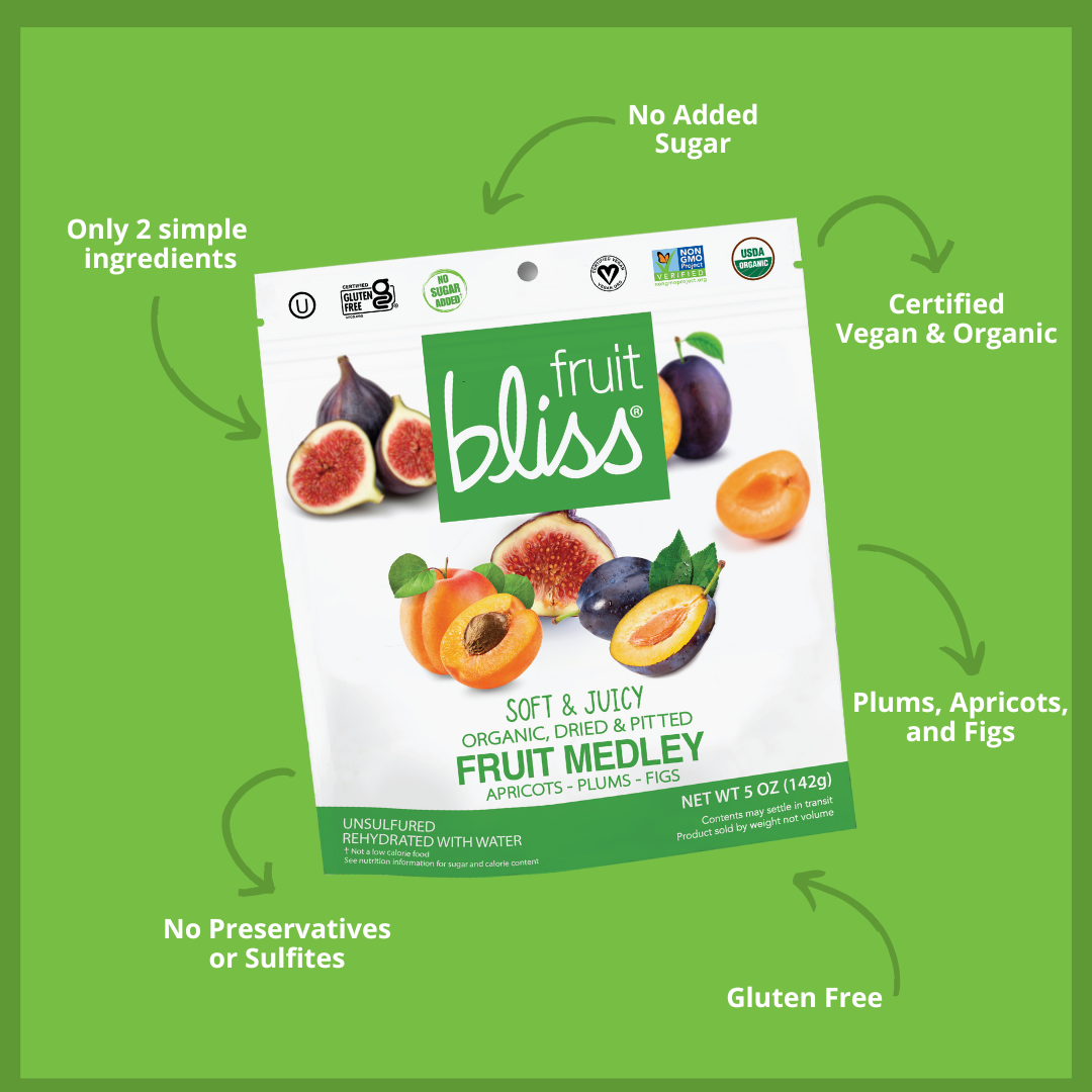 Fruit Bliss Organic Snack Sampler Pack (5 Pouches, 2 Mini Pouches)